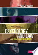 Psychology and Law Book