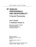 Families  Professionals  and Exceptionality