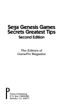 Sega Genesis Games Secrets Greatest Tips