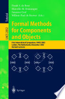 Formal Methods for Components and Objects Book