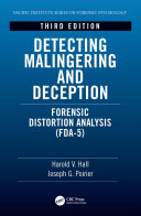 Detecting Malingering and Deception