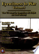Eyewitness to War  V  1  U S Army in Operation AL FAJR  An Oral History