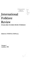International Folklore Review