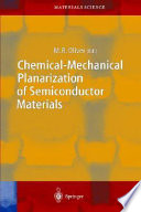 Chemical Mechanical Planarization of Semiconductor Materials Book PDF