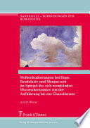 Wolkenkodierungen bei Hugo, Baudelaire u. Maupassant im Spiegel d. sich wandelnden Wissenshorizontes