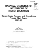 Financial Statistics of Institutions of Higher Education