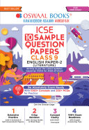 Oswaal ICSE Sample Question Papers Class-9 English Paper-II (For 2023 Exam)