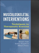 Musculoskeletal Interventions  Techniques for Therapeutic Exercise