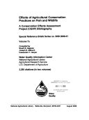 Effects of Agricultural Conservation Practices on Fish and Wildlife
