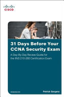 31 Days Before Your Ccna Security Exam
