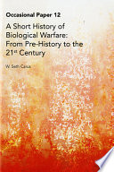A Short History of Biological Warfare Book