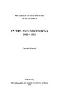 Papers and Discussions