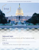 Behavioral Science & Policy: Volume 3, Issue 1