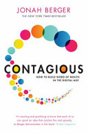 Contagious: How to Build Word of Mouth in the Digital Age by Jonah Berger Book Cover