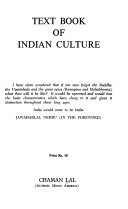 Text Book of Indian Culture