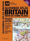 Glovebox Atlas Britain with 85 Town Plans