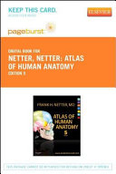 Book Atlas of Human Anatomy Cover
