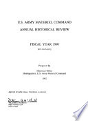 Annual historical review