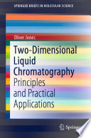 Two Dimensional Liquid Chromatography Book