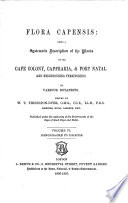 Flora Capensis Book PDF