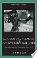 Modern Insurgencies and Counter insurgencies Book