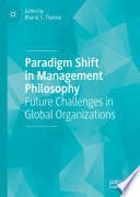 Paradigm Shift in Management Philosophy Book