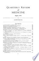 Quarterly Review of Medicine