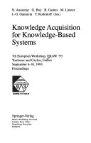Knowledge Acquisition for Knowledge based Systems
