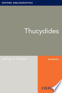 Thucydides: Oxford Bibliographies Online Research Guide