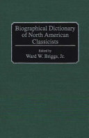 Biographical Dictionary of North American Classicists