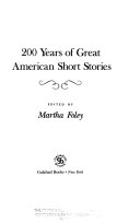 200 Years of Great American Short Stories