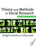 Cover of Theory and Methods in Social Research