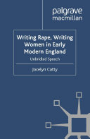 Writing Rape, Writing Women in Early Modern England [Pdf/ePub] eBook