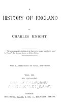Charles Knight s Popular History of England Book