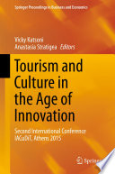 Tourism and Culture in the Age of Innovation Book