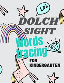 Dolch Sight Words Tracing for Kindergarten