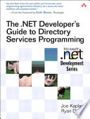 The .NET Developer's Guide to Directory Services Programming
