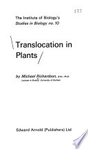Translocation in Plants