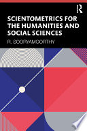 Scientometrics for the Humanities and Social Sciences Book