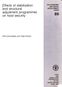 Effects of Stabilization and Structural Adjustment Programmes on Food Security