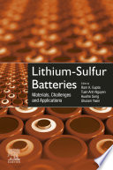Lithium Sulfur Batteries Book