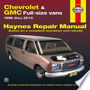 Chevrolet & GMC Full-Size Vans