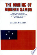 The Making of Modern Samoa