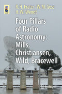 Four Pillars of Radio Astronomy  Mills  Christiansen  Wild  Bracewell