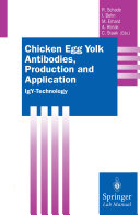 Chicken Egg Yolk Antibodies, Production and Application