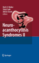 Neuroacanthocytosis Syndromes II Book Ruth H. Walker,Shinji Saiki,Adrian Danek