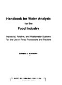 Handbook for Water Analysis for the Food Industry