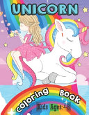 Unicorn Coloring Book Kids Ages