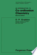An Introduction to Co Ordination Chemistry