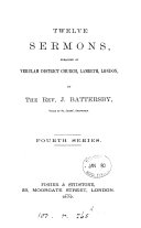 Twelve sermons